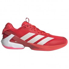 Adidas Adizero Ubersonic 5 Rouge Blanc Rose Baskets Femme