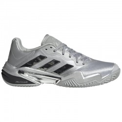 Adidas Tênis Barricade 13 Silver Black