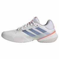 Adidas Barricade 14 White Blue Orange Women''s Sneakers