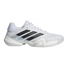 Adidas Barricade 14 Baskets Blanches Noires