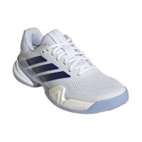 Zapatillas Adidas Barricade 14 Clay Blanco Azul Mujer