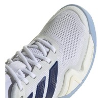Zapatillas Adidas Barricade 14 Clay Blanco Azul Mujer