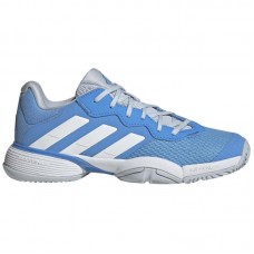 Adidas Barricade Blue White Junior Shoes Adidas Barricade Blue White Junior Shoes