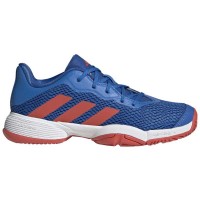 Zapatillas Adidas Barricade Azul Royal Rojo Junior