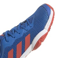 Adidas Barricade Blue Royal Red Junior Sneakers