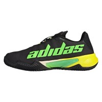 Adidas Barricada Tenis de Argila Branco Verde Amarelo