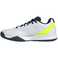 Scarpe da ginnastica Adidas Courtflash Speed 2 Bianco Argento Limone