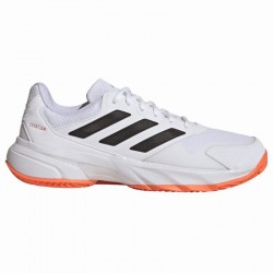 Tênis Adidas CourtJam Control 3 Clay White Orange Black