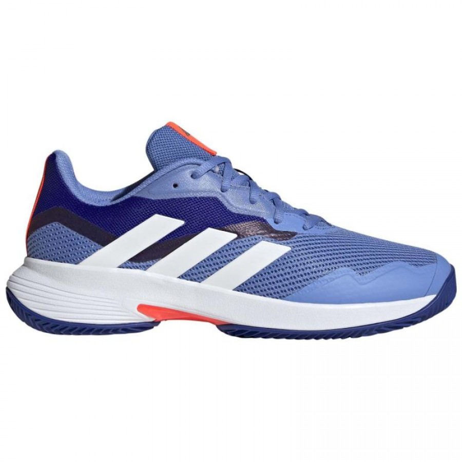 Adidas CourtJam Control Blue Fusion Sneakers Bianco