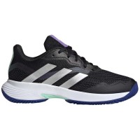 Adidas CourtJam Control Black Nucleo Silver Women''s Sneakers