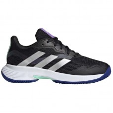 Adidas CourtJam Control Black Nucleo Silver Women''s Sneakers Adidas CourtJam Control Black Nucleo Silver Women''s Sneakers