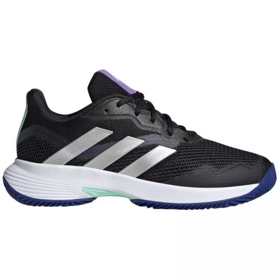 Tenis Feminino Adidas CourtJam Control Black Nucleo Silver