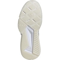 Adidas Courtquick Padel Blanc Argent Vert Baskets Femme
