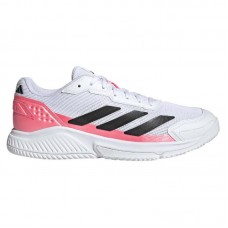 Adidas Courtquick Padel White Pink Sneakers
