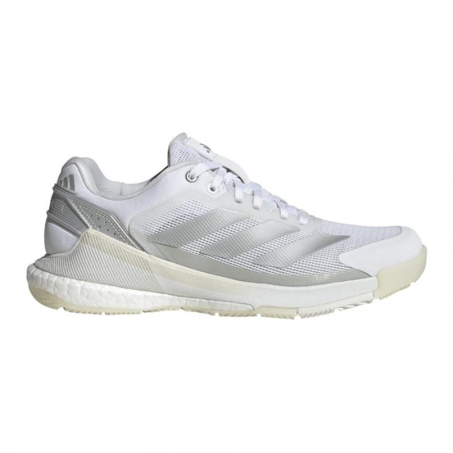 Adidas Crazyquick Boost Padel Padel Blanc-Gris Baskets pour femmes