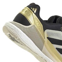 Zapatillas Adidas Crazyquick Boost Padel Blanco Negro Oro