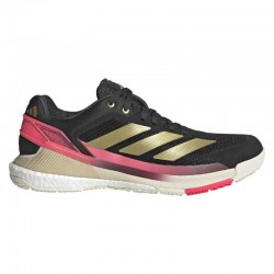 Adidas Crazyquick Boost Padel Black Gold Rose Sneakers