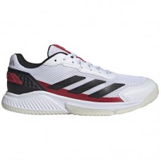 Zapatillas Adidas Courtquick Padel Blanco Negro Rojo Zapatillas Adidas Courtquick Padel Blanco Negro Rojo