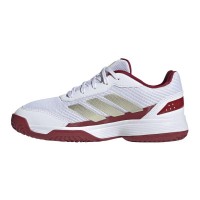 Adidas Crazyquick Padel White Red Junior Sneakers