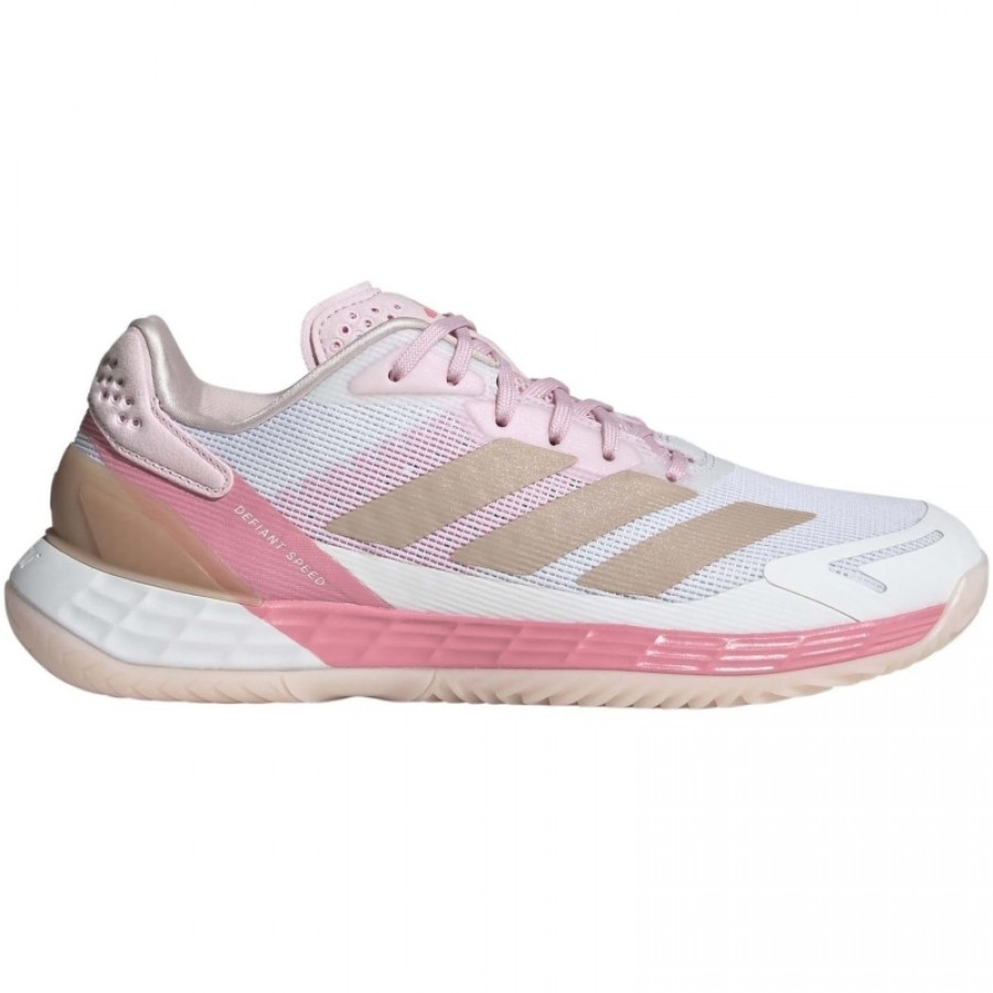 Adidas Defiant Speed 2 Bianco Perla Scarpe da ginnastica Rosa Donna