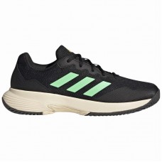 Adidas Game Court Sneakers Black Green Adidas Game Court Sneakers Black Green