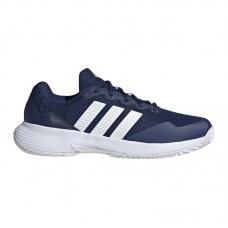 Sneakers Adidas GameCourt 2 Blu Scuro Bianco