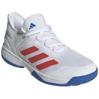 Adidas Ubersonic 4 Sneakers Bianche Junior Rosse