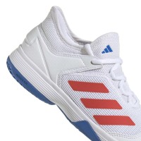 Adidas Ubersonic 4 Sneakers Bianche Junior Rosse