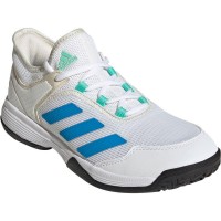 Adidas Ubersonic 4 Blanc Bleu Noir Junior Sneakers