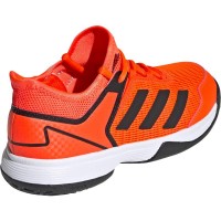 Chaussures Adidas Ubersonic 4K Rouge Solaire Noir Blanc Junior