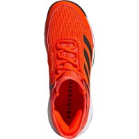 Chaussures Adidas Ubersonic 4K Rouge Solaire Noir Blanc Junior