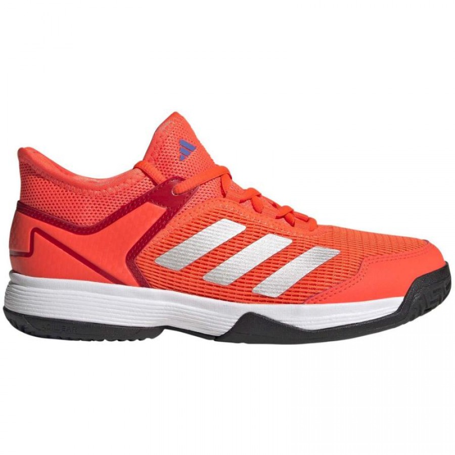 Zapatillas Adidas Ubersonic 4K Rojo Solar Plata Junior
