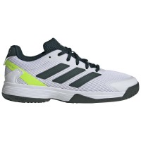Tênis Adidas Ubersonic Green Silver Lucid Lemon Junior