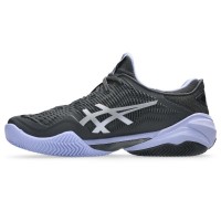Asics Court FF 3 Clay Graphite Gray Purple Sneakers