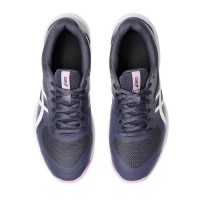 Sneakers Asics Game FF Clay Blu Indaco Bianco Donna