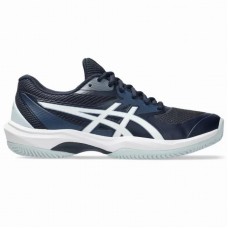 Zapatillas Asics Game FF Clay Azul Medianoche Blanco Mujer