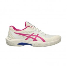 Zapatillas Asics Game FF Clay Crema Rosa Brillante Mujer Zapatillas Asics Game FF Clay Crema Rosa Brillante Mujer