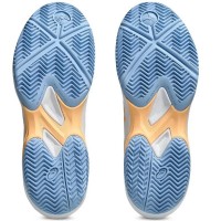Sneakers Asics Game FF Padel Blue Stone Orange Donna