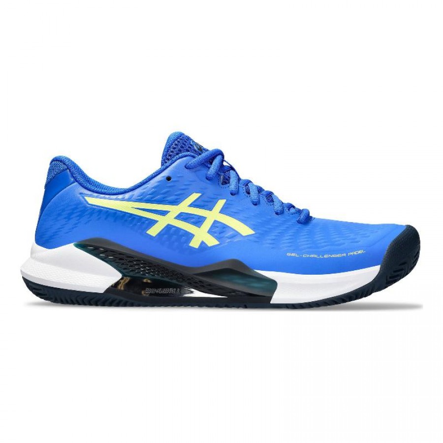 Chaussures Asics Gel Challenger 14 Padel Bleu Jaune