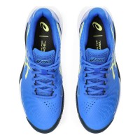 Zapatillas Asics Gel Challenger 14 Padel Azul Amarillo