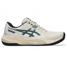 Zapatillas de Padel Asics Gel Challenger 15 Clay Beige Azul Oscuro