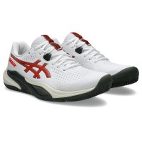Zapatillas Asics Gel Challenger 15 Clay Blanco Rojo