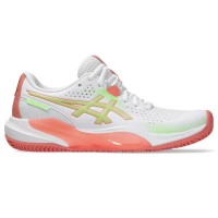 Asics Gel Challenger 15 Padel White Guava Women''s Sneakers