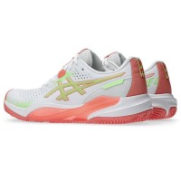Asics Gel Challenger 15 Padel White Guava Women''s Sneakers