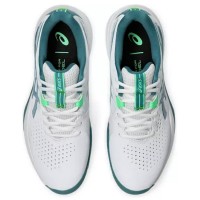Asics Gel Challenger 15 Padel White Pine Green Sneakers