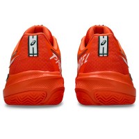 Zapatillas Asics Gel Challenger 15 Padel Naranja Verde