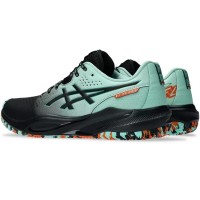 Asics Gel Challenger 15 Padel Black Light Green Sneakers