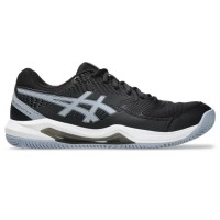 Asics Gel Dedicate 8 Clay Black Gray Blue Sneakers