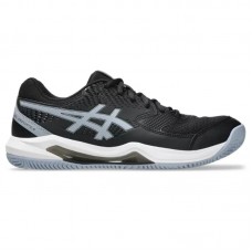 Asics Gel Dedicate 8 Clay Black Gray Blue Sneakers