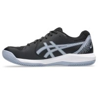 Asics Gel Dedicate 8 Clay Black Gray Blue Sneakers